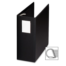 Sparco Slanted Ring Binders w/Label Holder