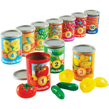 Learning Res. 1-10 Counting Cans Set
