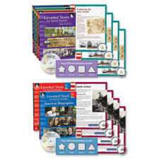 Shell Education Soc.Studies Leveled Texts 6-bk Set