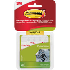 3M Removable Command Adhesive Poster Strips