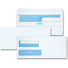 Quality Park No. 9 Dbl Window Security Envelopes