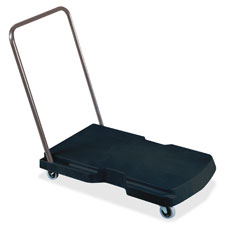 Rubbermaid Triple Trolley 250 lb. Cap Office Cart