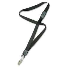 SKILCRAFT Bulldog Clip Deluxe Neck Lanyard