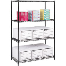 Safco 48"Wx 24"D Industrial Wire Shelving
