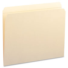 Smead Reinforced Straight-cut Tab File Folders