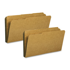 Smead Kraft Reinforced 1/3 Cut Tab File Folders