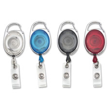 Advantus Retractable Carabiner-style ID Reel