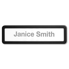 Lorell Recycled Plastic Cubicle Nameplate