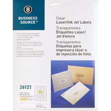Bus. Source Clear Return Address Laser Labels