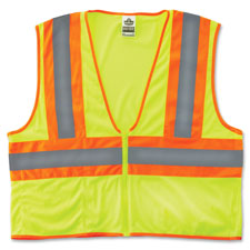 Ergodyne GloWear Class 2 Two-tone Lime Vest