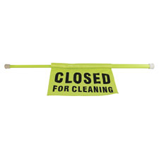 Impact Closed For Cleaning Safety Sign Pole