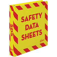 Avery Safety Data Sheets Binder