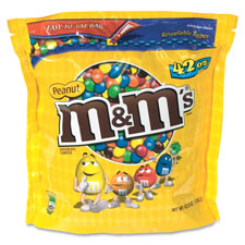 Mars M&M's Peanut Chocolate Candies