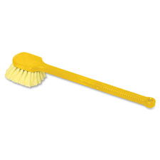 Rubbermaid Comm. Long Plastic Handle Utility Brush