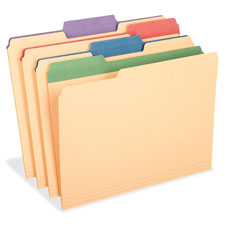 Pendaflex Colored Tab Manila File Folders