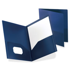 Oxford Poly Twin-pocket Folder