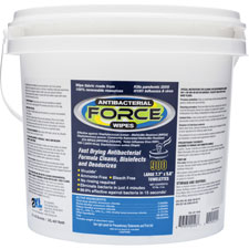 2XL Antibacterial Force Wipes Dispensing Bucket