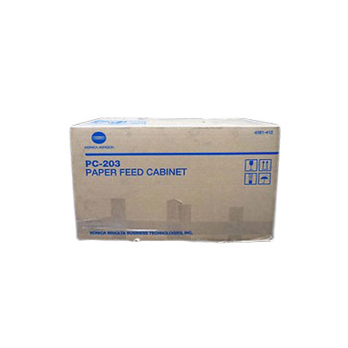 Konica Minolta 4061412 (PC-203) OEM Paper Feed Cabinet (500 x 2 sheet Capacity)
