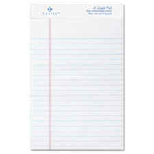 Sparco White Paper Junior Writing Pads
