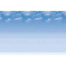 Pacon Wispy Clouds Design Bulletin Board Papers