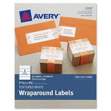 Avery Textured Wrap Around Labels