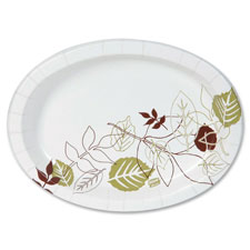 Dixie Foods Pathways Heavyweight Oval Platters