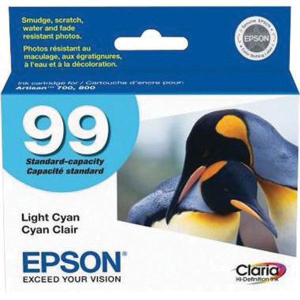 Epson T099520 (Epson 99) Light Cyan OEM Inkjet Cartridge