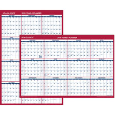 At-A-Glance 2-Sided Yearly Paper Wall Calendar