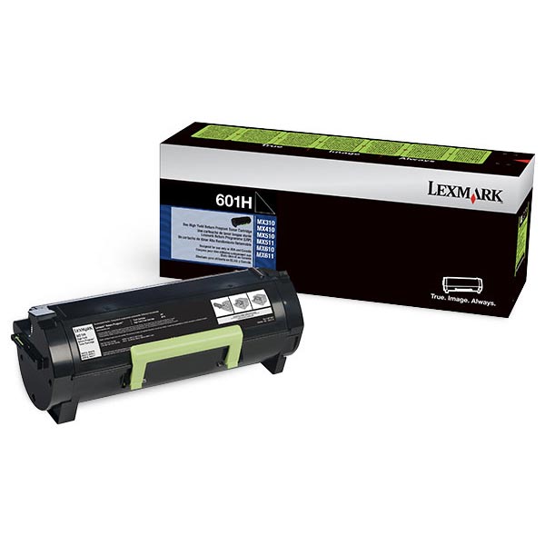 Lexmark 60F1H00 (Lexmark #601H) Black OEM Toner Cartridge