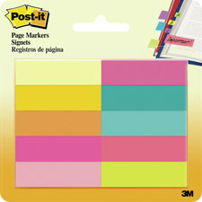 3M Post-it 1/2"x2" Removable Page Markers
