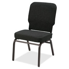 Lorell Upholstered Armless Oversized Stack Chair