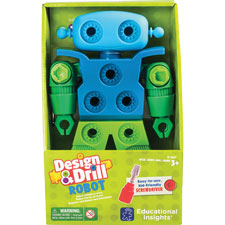 Eductnl Insights Design & Drill Robot Play Set