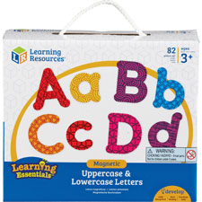 Learning Res. Upper/Lower Case Magnetic Letters