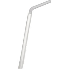 D&W Fine Pack Dispoz-o Flexible 7-3/4" Straws