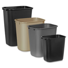 Rubbermaid Comm. Deskside Wastebasket