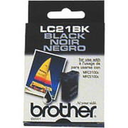 Brother LC-21BK Black OEM Inkjet Cartridge