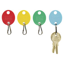 MMF Industries Snap Hook Colored Oval Key Tags