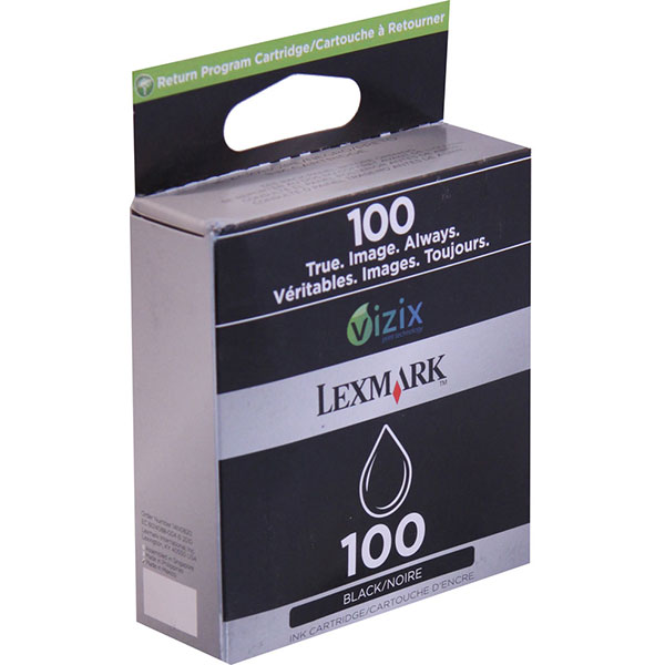 Lexmark 14N0820 (Lexmark #100) Black OEM Ink Cartridge