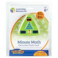 Learning Res. Minute Math Electronic Flash Card