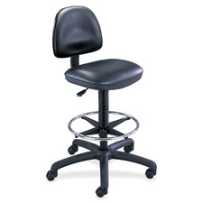 Safco Precision Vinyl Extended-hgt Drafting Chair