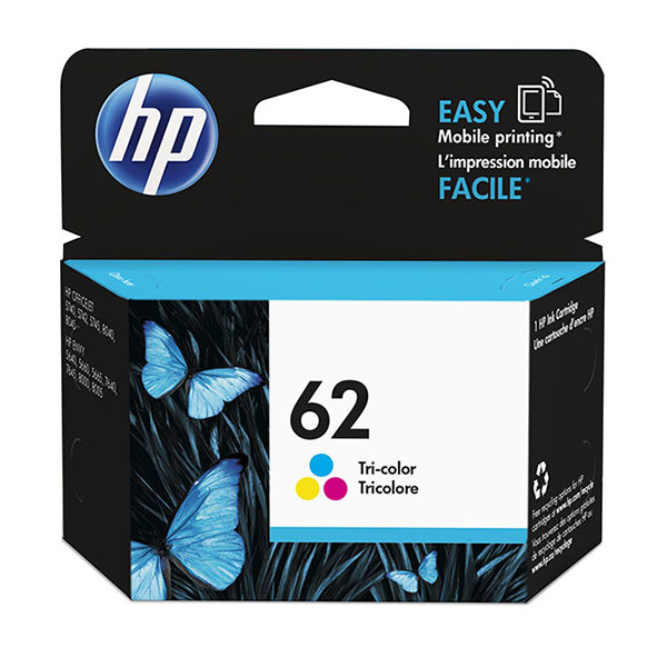HP C2P06AN (HP 62) Tri-Color OEM Ink Cartridge