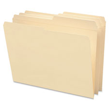 Smead Reinforced 1/2-cut Tab File Folders