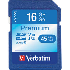 Verbatim Premium SDHC Cards
