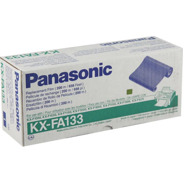 Panasonic KX-FA133 Black OEM Thermal Fax Roll