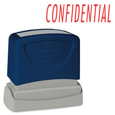 Sparco CONFIDENTIAL Red Title Stamp