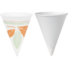 Solo Cup 4oz Bare Paper Cone Cup