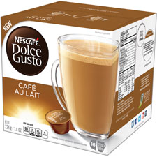 Nestle Dolce Gusto Cafe Au Lait Coffee Capsules