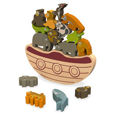 BeginAgain Toys Endangered Animals Boat Game