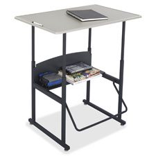 Safco AlphaBetter Adj-Height Stand-Up Student Desk