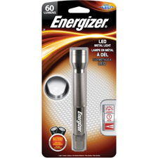 Energizer LED Metal Flashlight w/Batteries